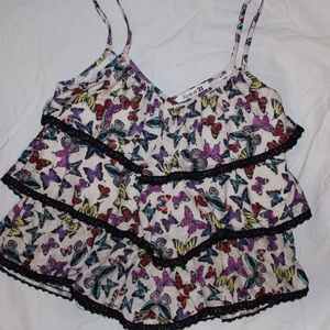 Forever 21 Butterfly tank