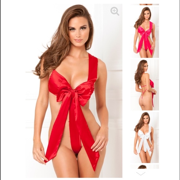 NEVER WORN Bow Lingerie.