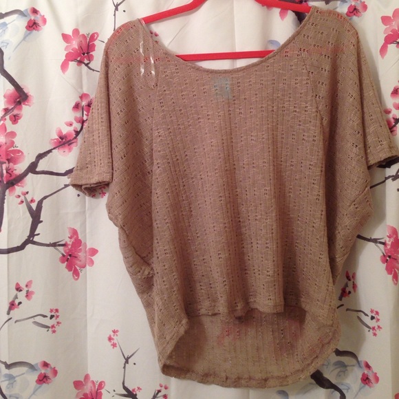 Cute tan shirt
