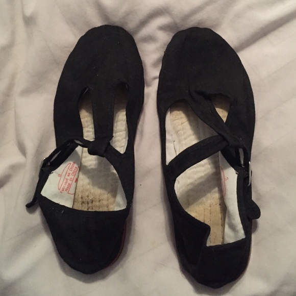 Black T-Strap Mary Janes