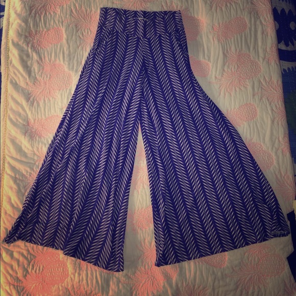 Fighting Eel palazzo pants