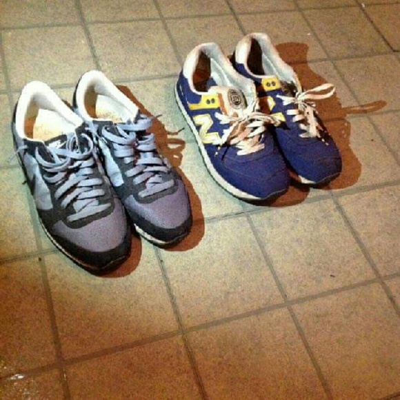 Nike and new balance