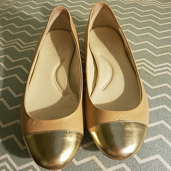 gold tip shoes