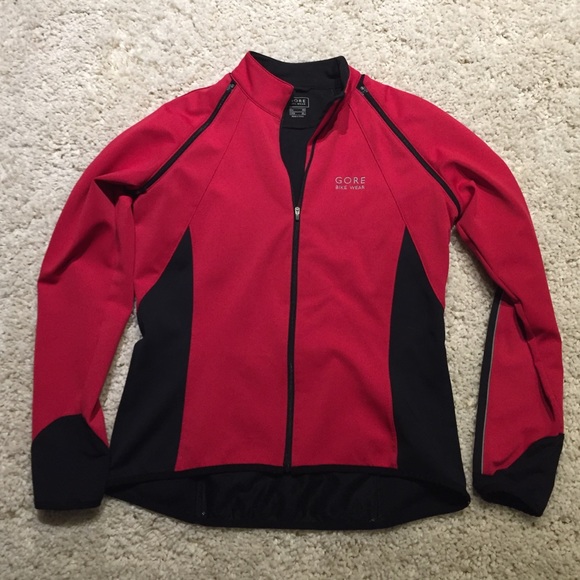 Gore Red and Black bike jacket
