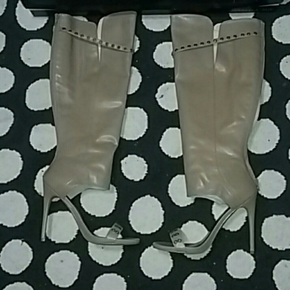 Open toe knee boots - Picture 2 of 4