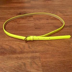 Neon yellow belt