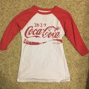 Coca-Cola Vintage baseball tee