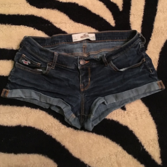 Hollister jean shorts