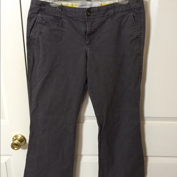 Dark gray khakis