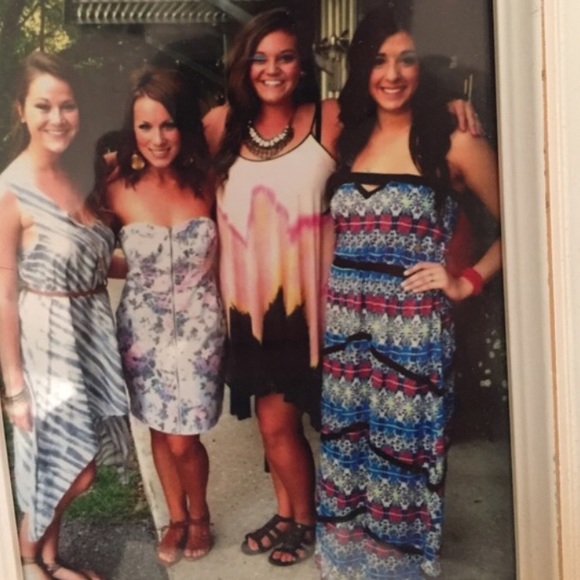 Strapless Boho Maxi