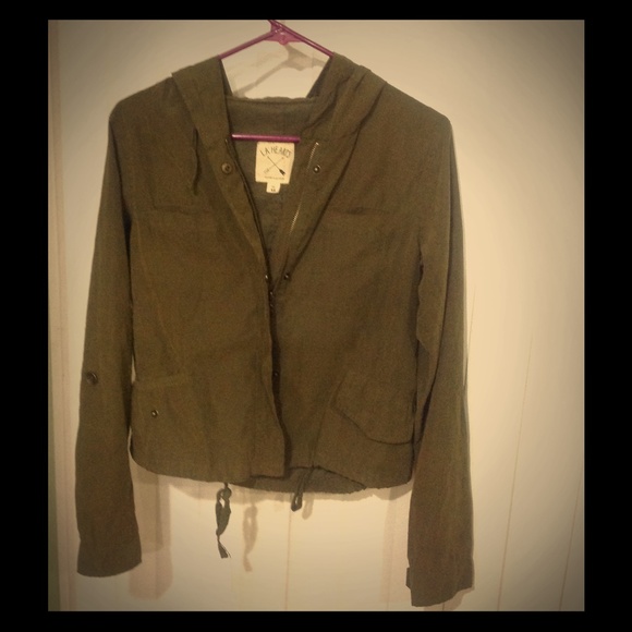 Super cute army green jacket from PacSun ON HOLD