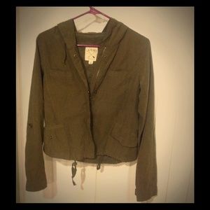 Super cute army green jacket from PacSun ON HOLD