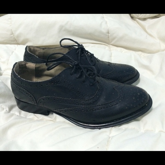 Black oxfords