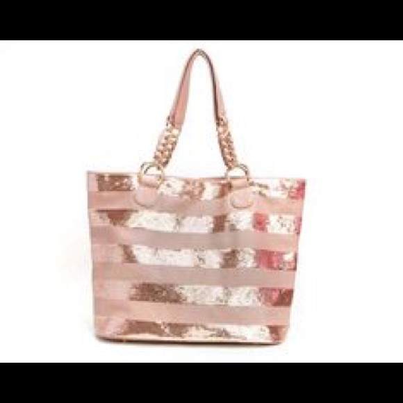 Deux Lux Brand New Blush Pink Tote Bag Super Cute