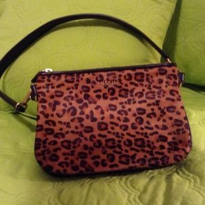 Fossil Leopard Bag