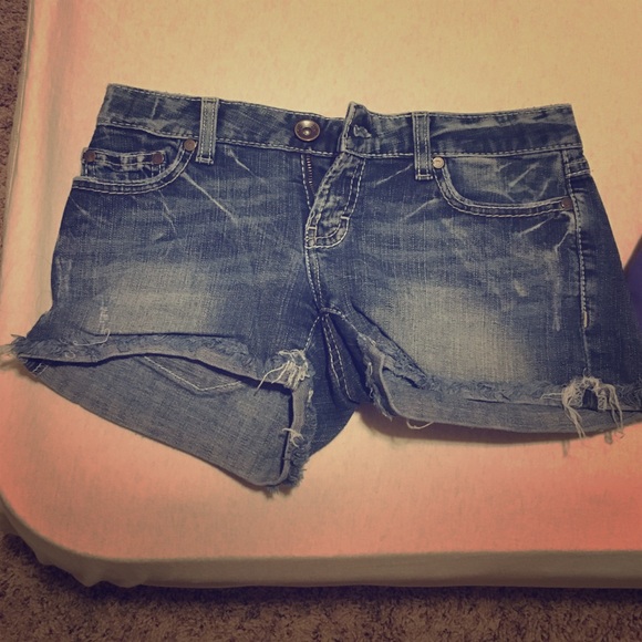 BKE denim Sabrina shorts