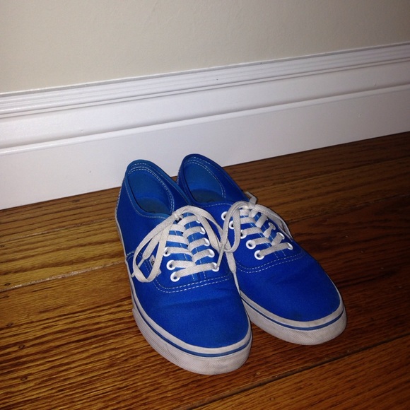 Blue Vans - Picture 1 of 4