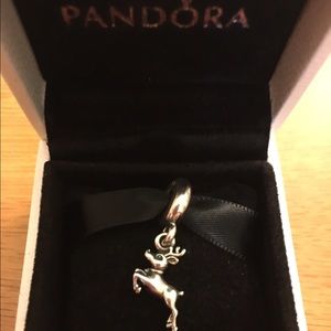 Pandora Reindeer Dangle Charm 791194