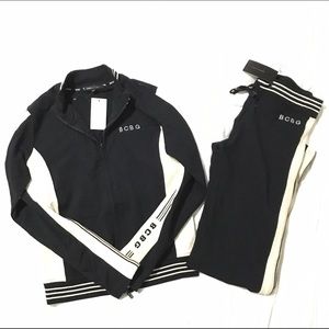 NWT. Bundle!! BCBG MAXAZRIA Sweat Suit. Sz M