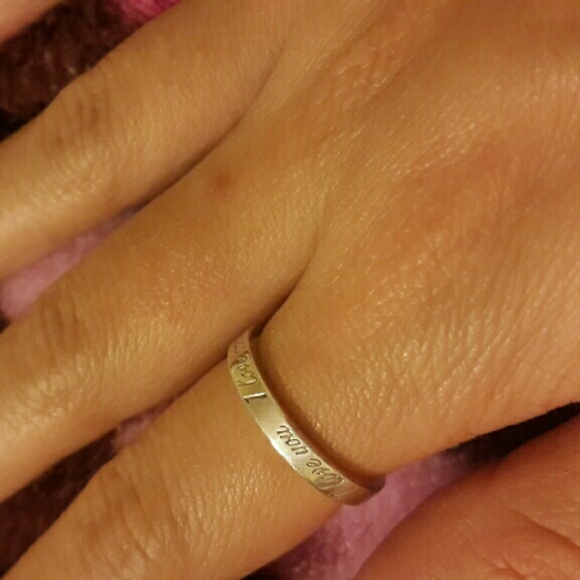 Tiffany & Co. I love you ring