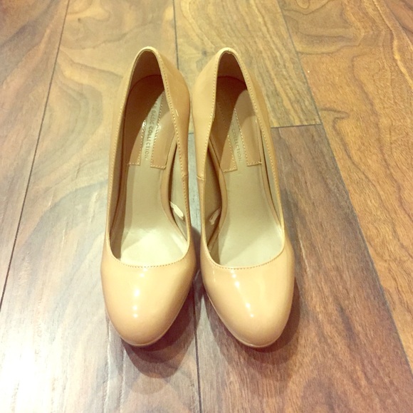 Zara nude pump
