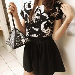 Killstar pyramid clutch