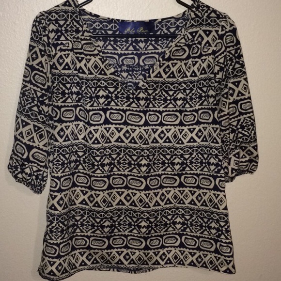 Tribal print shirt