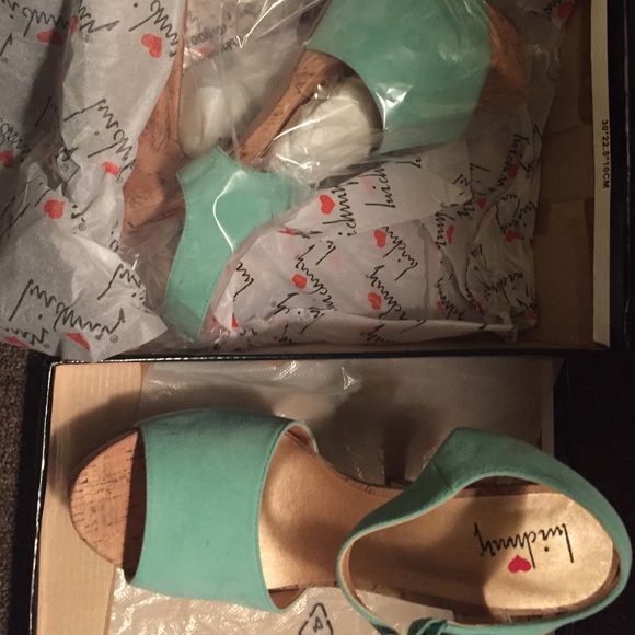 Tiffany blue Sandals