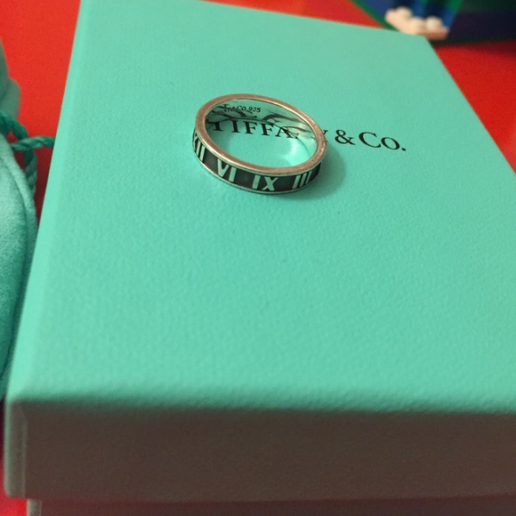 💯✔️Auth Tiffany Atlas Ring