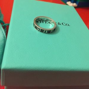💯✔️Auth Tiffany Atlas Ring