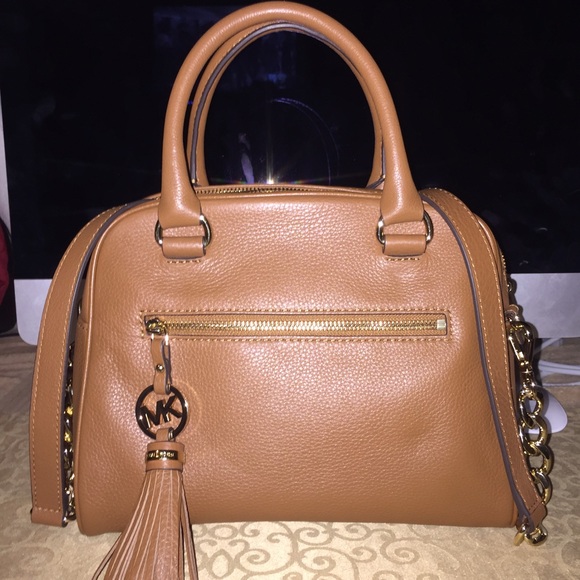 Michael Kors Knox Tassel MD Satchel Luggage
