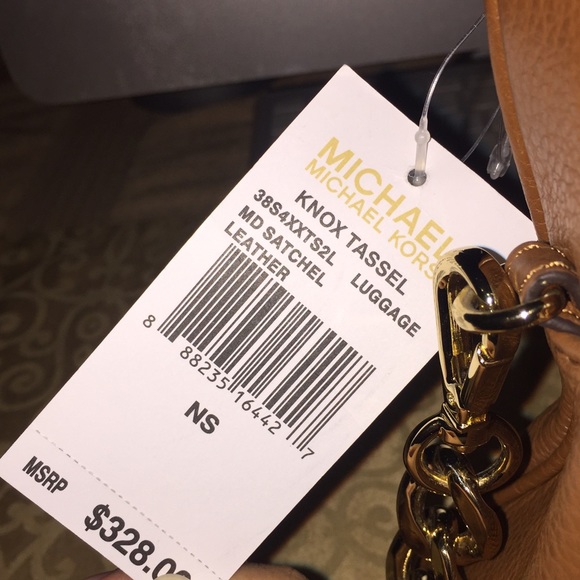Michael Kors Knox Tassel MD Satchel Luggage