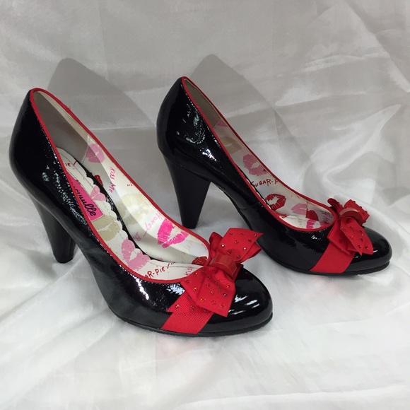 Brand New Betsey Johnson Patent Pumps