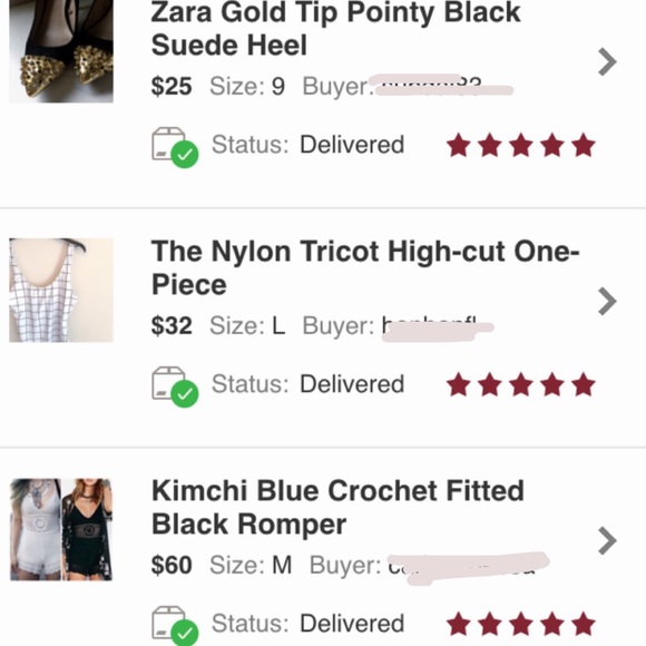**Make me offers**Sales Rating**
