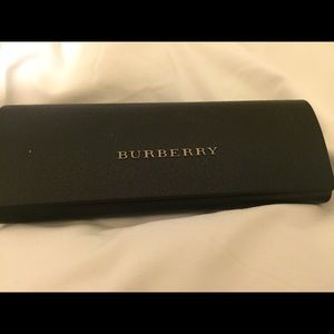 Authentic Burberry glasses case