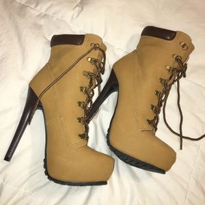 JustFab Heeled Booties