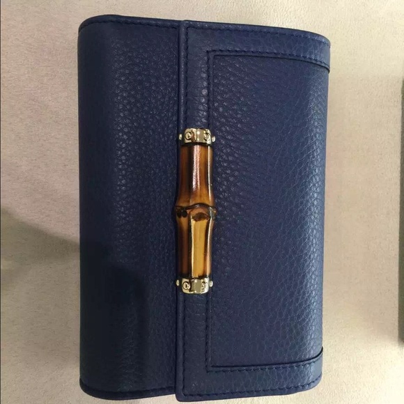 Gucci bamboo wallet