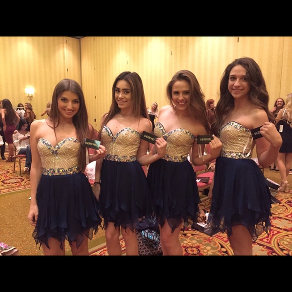 Like New Sherri Hill Cocktail Dress - Picture 3 of 3