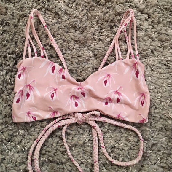 Acacia swimwear island orchid Samoa top M