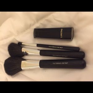 Lancôme Lipstick + Victoria's secret brushes