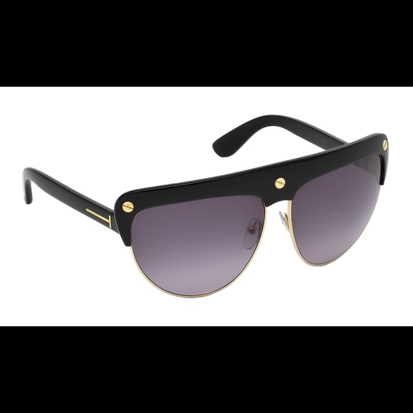 Tom Ford Liane Black Aviator Sunglass SOLD ON EBAY