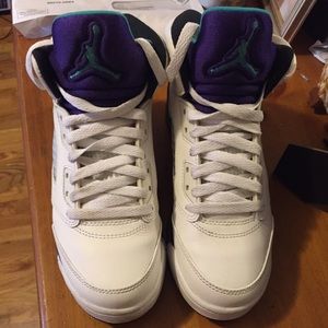 Grape 5 jordans