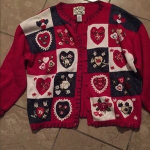 Patchwork cardigan