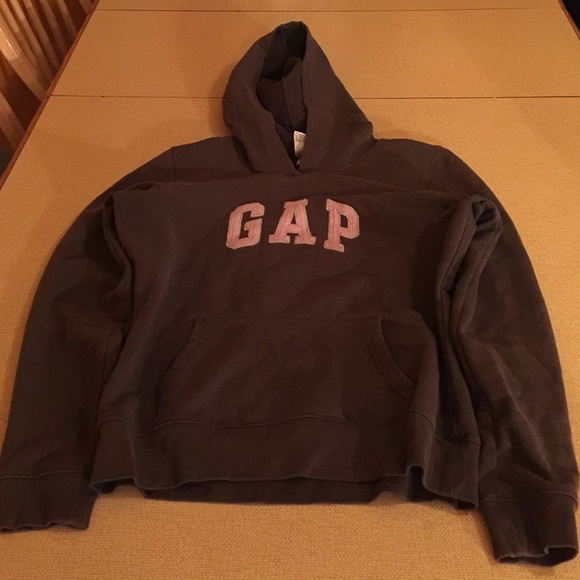 Grey and pink GAP hoodie! - Picture 1 of 1