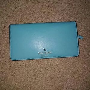 Blue kate spade wallet