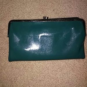 Hobo dark green wallet