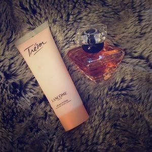 Lancome Tresore Eau de Parfum and lotion