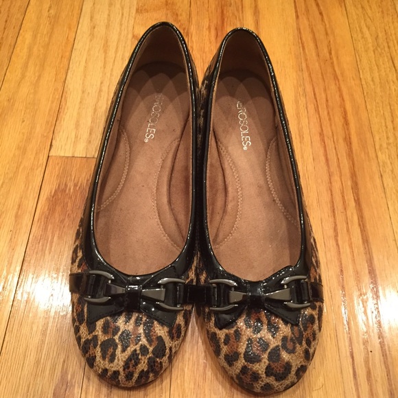 Aerosoles Leopard Print Flats