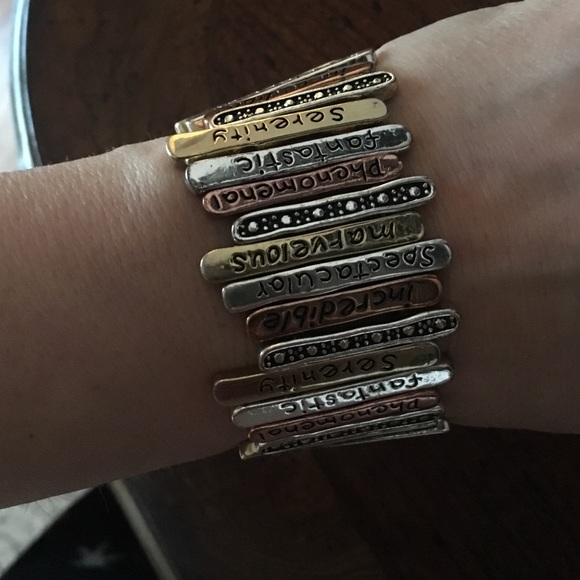 ELASTIC BANGLE SERENITY BRACELET - Picture 4 of 4
