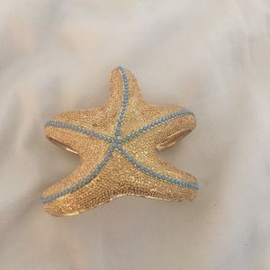 Lilly Pulitzer star fish cuff